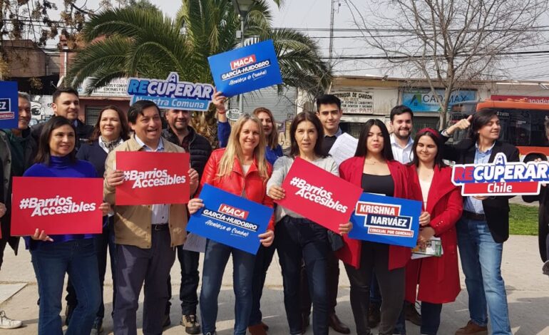 Candidatas republicanas se comprometen a impulsar en Conchalí el programa Barrios Accesibles